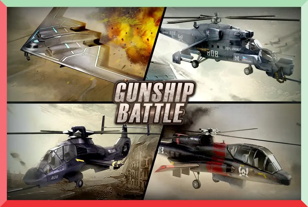 GUNSHIP COMBAT - Helicopter 3D